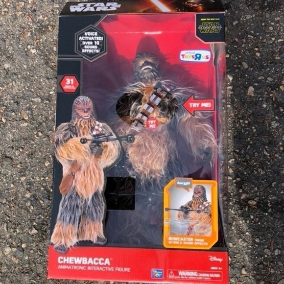 Star Wars Talking Chewbacca W Weapon New - Picture 2 of 8